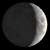 Waxing Crescent, 4 days, 9 hours, 17 minutes in cycle