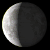 Waning Crescent, 22 days, 17 hours, 24 minutes in cycle
