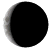 Waning Crescent, 25 days, 17 hours, 10 minutes in cycle