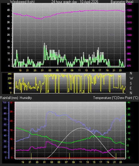 24 Hour Graph for Day 10